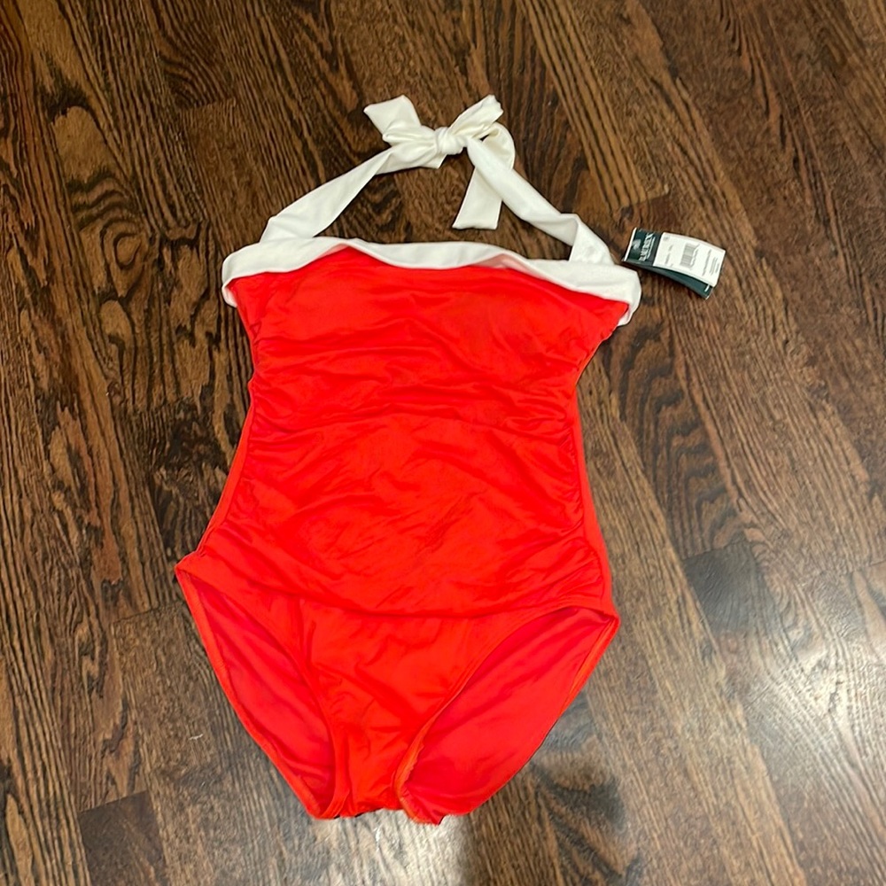 NWOT Ralph‎ Lauren Beautiful Slim Fitting One Piece!